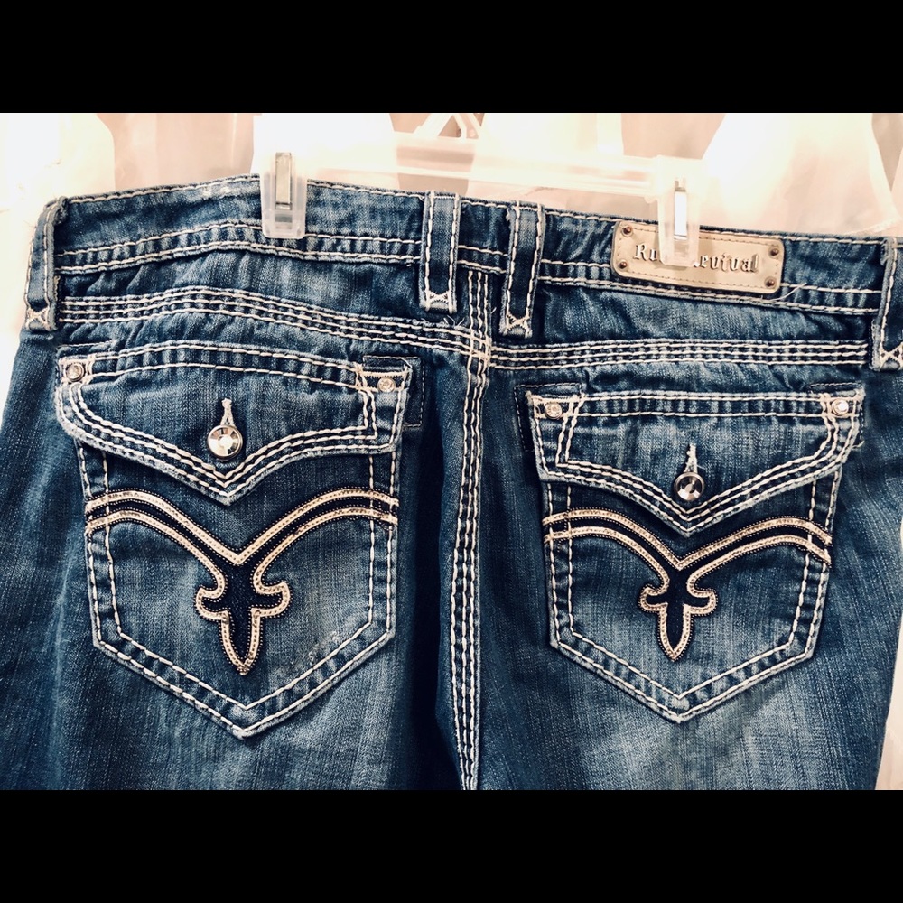Women’s Rock Revival Elaina bootcut Jeans Sz 36